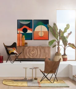 KARE Design Schilderij Met Lijst Sunset 75x100cm Cheap
