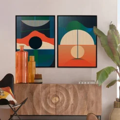 KARE Design Schilderij Met Lijst Sunset 75x100cm Cheap