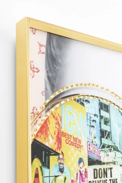KARE Design Schilderij Met Lijst Times Square View 80x80cm Cheap