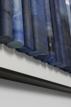 KARE Design Schilderij Shadow Skyline Blue 160x60cm Flash Sale