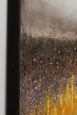 KARE Design Schilderij Vista Yellow 90x120cm Hot