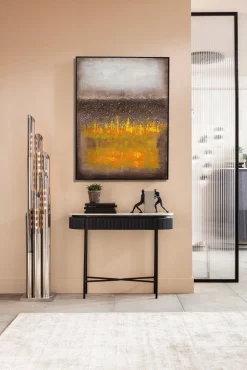 KARE Design Schilderij Vista Yellow 90x120cm Hot