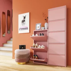 KARE Design Schoenenkast Caruso 3 Rose (MO) Discount