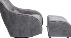 KARE Design Schommelstoel Swing Ritmo Vintage Grijs Cheap