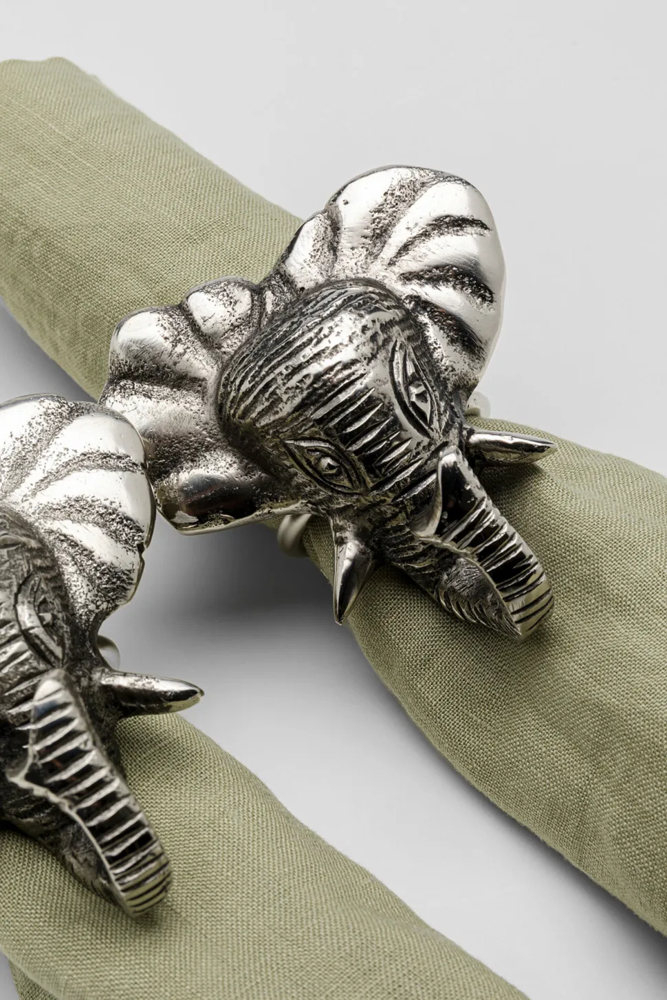 KARE Design Servetringen Happy Elephants (4/Set) Sale