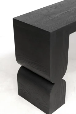 KARE Design Sidetable Curve Black 120x76cm Discount