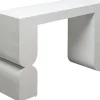 KARE Design Sidetable Curve Wit 120x85cm Cheap
