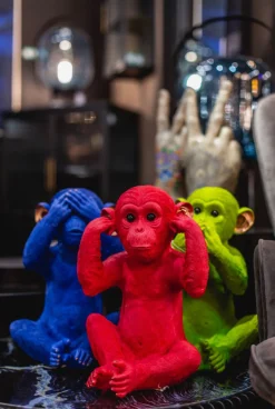 KARE Design Spaarpot Monkey Iwazaru Groen Cheap