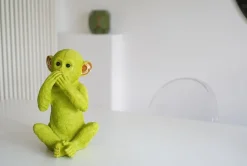 KARE Design Spaarpot Monkey Iwazaru Groen Cheap
