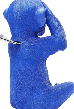KARE Design Spaarpot Monkey Mizaru Blauw Online