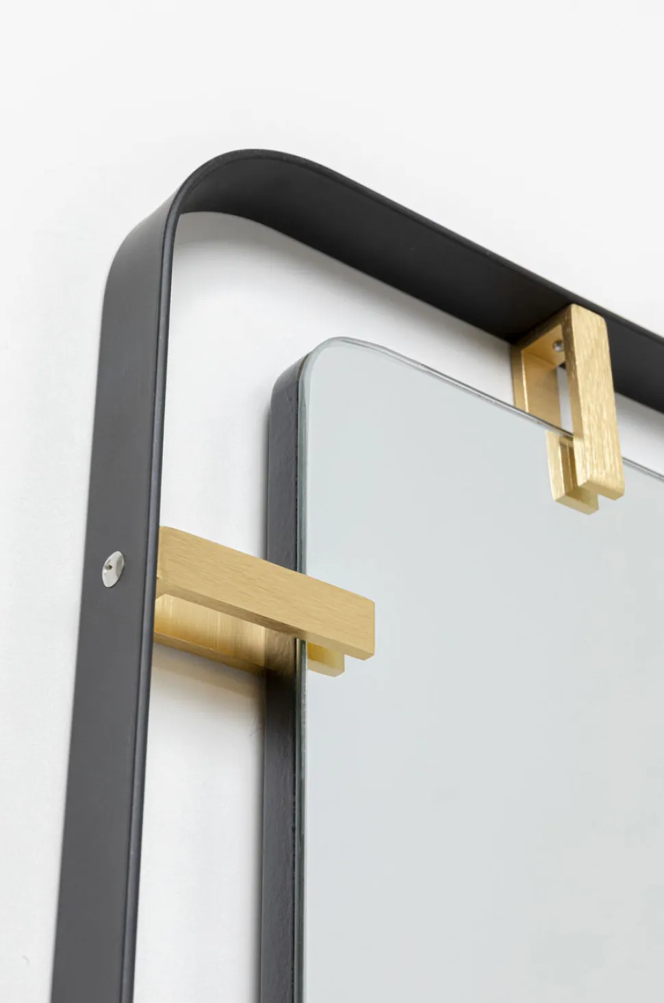 KARE Design Spiegel Betsy Frame Rechthoekig Metaal 55x165cm Hot