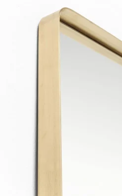 KARE Design Spiegel Curve Rechthoekig Messing 70x200cm Cheap