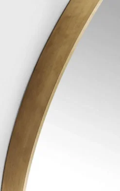 KARE Design Spiegel Curve Rond Messing Ø100cm Outlet