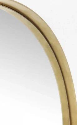 KARE Design Spiegel Curve Rond Messing Ø100cm Outlet