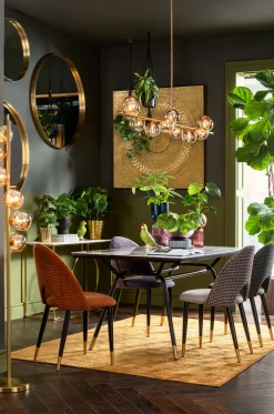 KARE Design Spiegel Curve Rond Messing Ø100cm Outlet