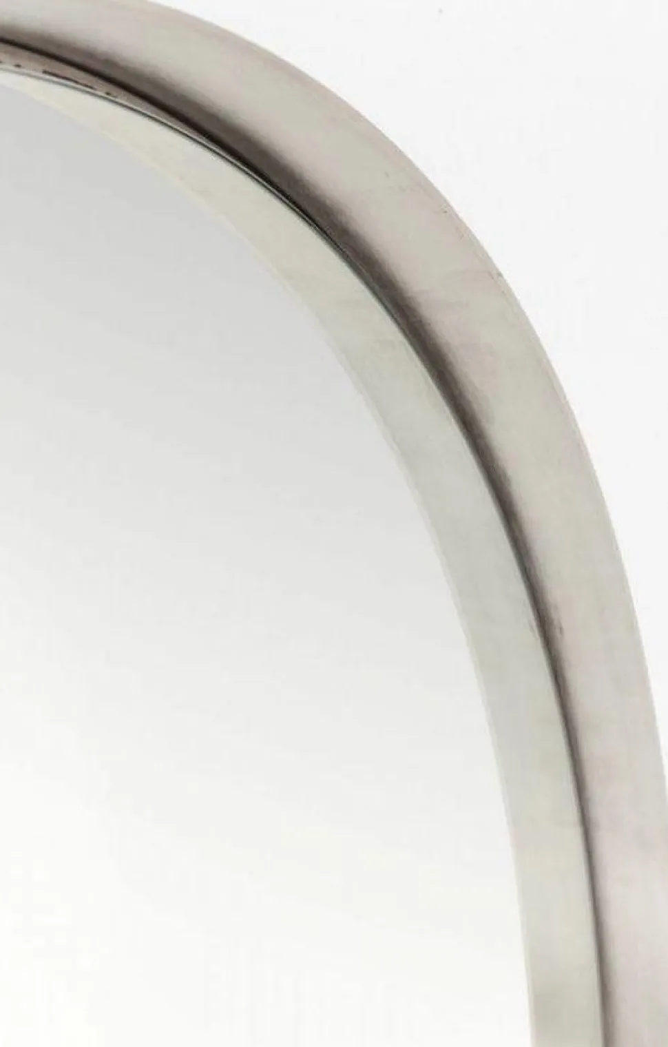 KARE Design Spiegel Curve Rond Roestvrij Staal Ø100cm New