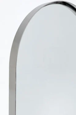 KARE Design Spiegel Curvy Chroom Look 40x170cm Fashion