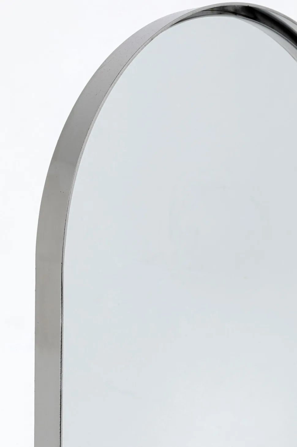 KARE Design Spiegel Curvy Chroom Look 40x170cm Fashion