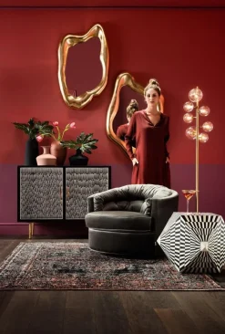 KARE Design Spiegel Hologram Goud 68x117cm Discount