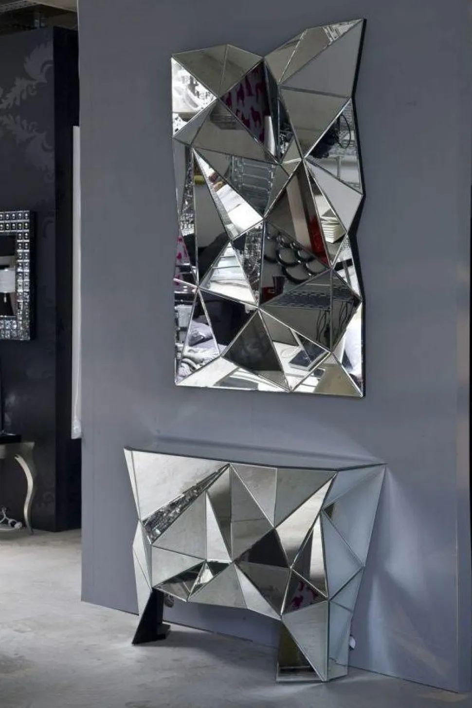 KARE Design Spiegel Prisma 140x105cm New