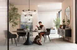 KARE Design Spiegel Shape Messing 110x120cm Clearance