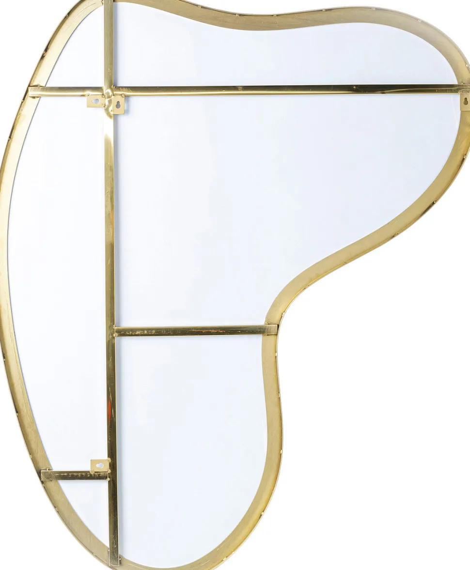 KARE Design Spiegel Shape Messing 110x120cm Clearance