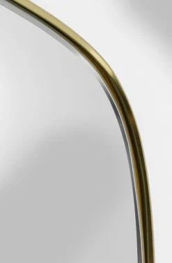 KARE Design Spiegel Shape Messing 110x120cm Clearance