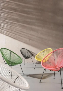 KARE Design Stoel Acapulco Zwart Clearance