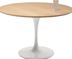 KARE Design Tafelblad Invitation Round Oak 120cm New