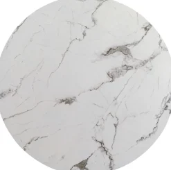 KARE Design Tafelblad Schickeria Marble Print White Ø80cm Best Sale