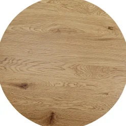 KARE Design Tafelblad Schickeria Oak Print Ø110cm Clearance
