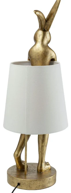 KARE Design Tafellamp Animal Konijn Goud 88cm Store