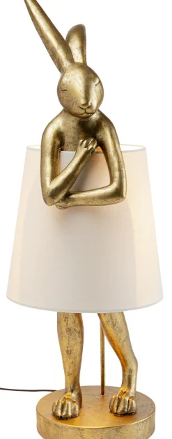 KARE Design Tafellamp Animal Konijn Goud 88cm Store