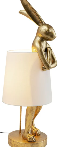 KARE Design Tafellamp Animal Konijn Goud 88cm Store