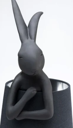 KARE Design Tafellamp Animal Rabbit Matt Black 68cm Discount