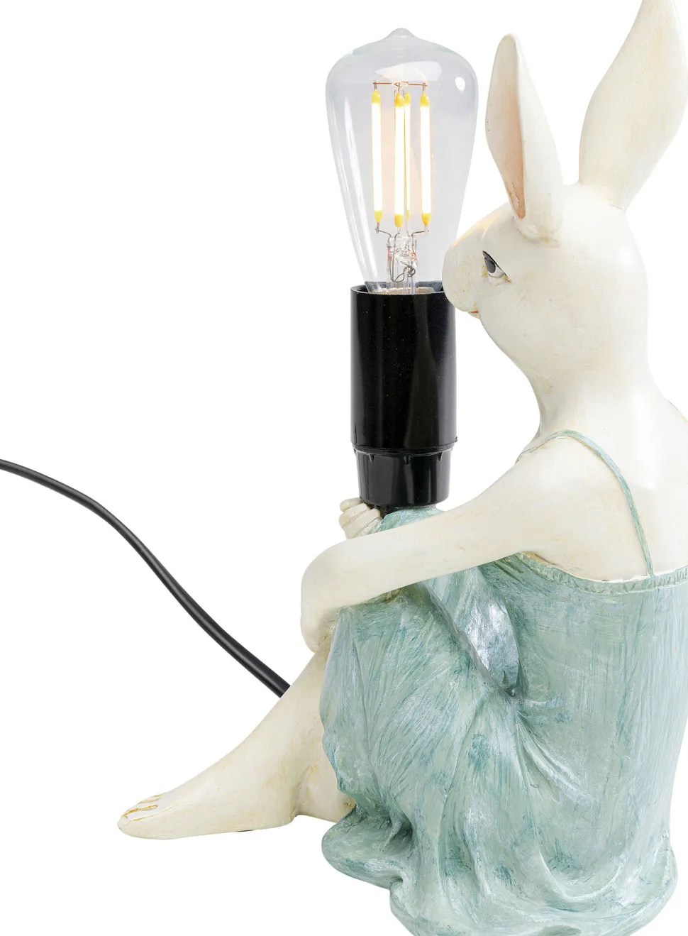 KARE Design Tafellamp Girl Rabbit 21cm Outlet