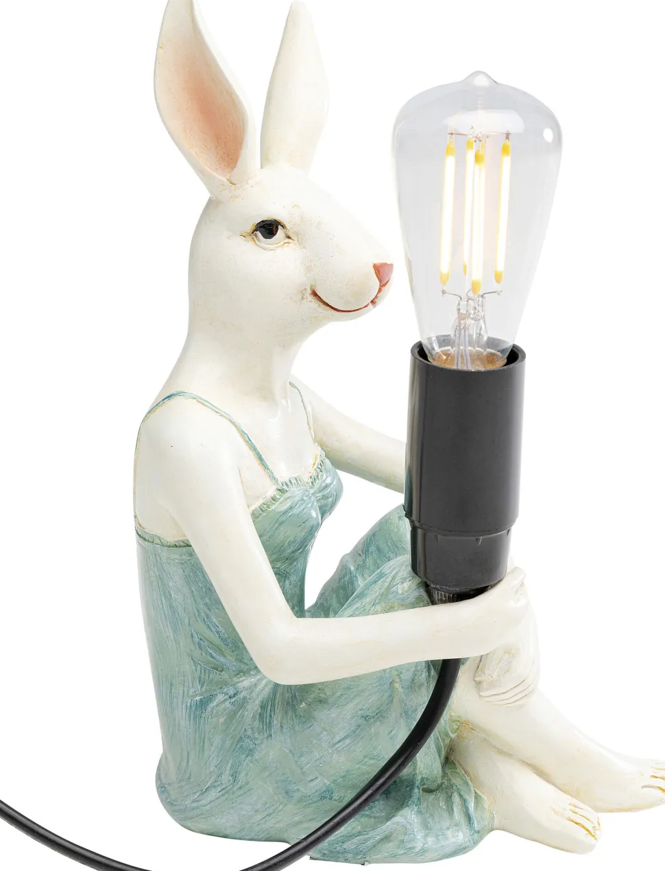 KARE Design Tafellamp Girl Rabbit 21cm Outlet