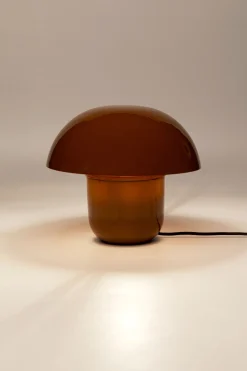 KARE Design Tafellamp Mushroom Brown 27cm Shop