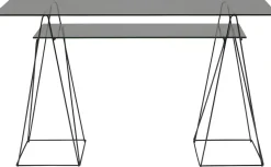 KARE Design Tafel Onderstel Polar (pair) Black 31x49cm Outlet