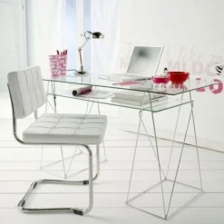 KARE Design Tafel Polar Chroom 8mm ESG Shop