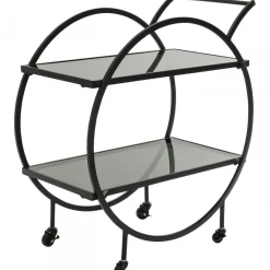 KARE Design Trolley Loft Zwart Flash Sale