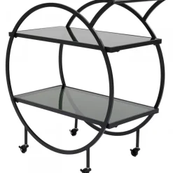 KARE Design Trolley Loft Zwart Flash Sale
