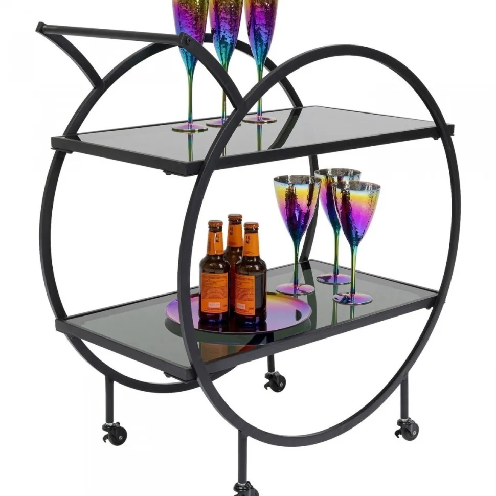 KARE Design Trolley Loft Zwart Flash Sale