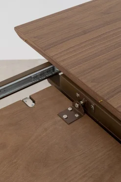 KARE Design Uitschuifbare Eettafel Benvenuto Walnut 200(50)x110cm Store