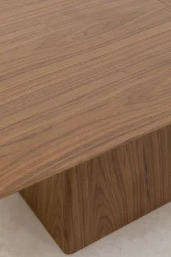 KARE Design Uitschuifbare Eettafel Benvenuto Walnut 200(50)x110cm Store