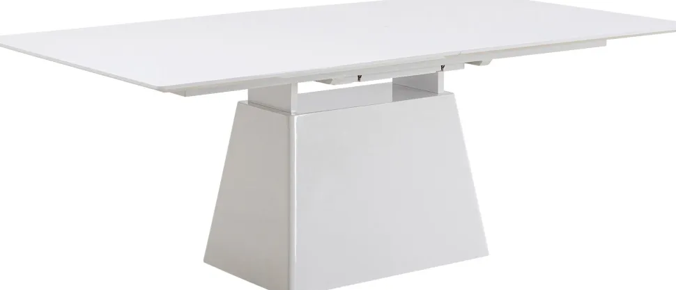 KARE Design Uitschuifbare Eettafel Benvenuto White 200(50)x110cm Cheap