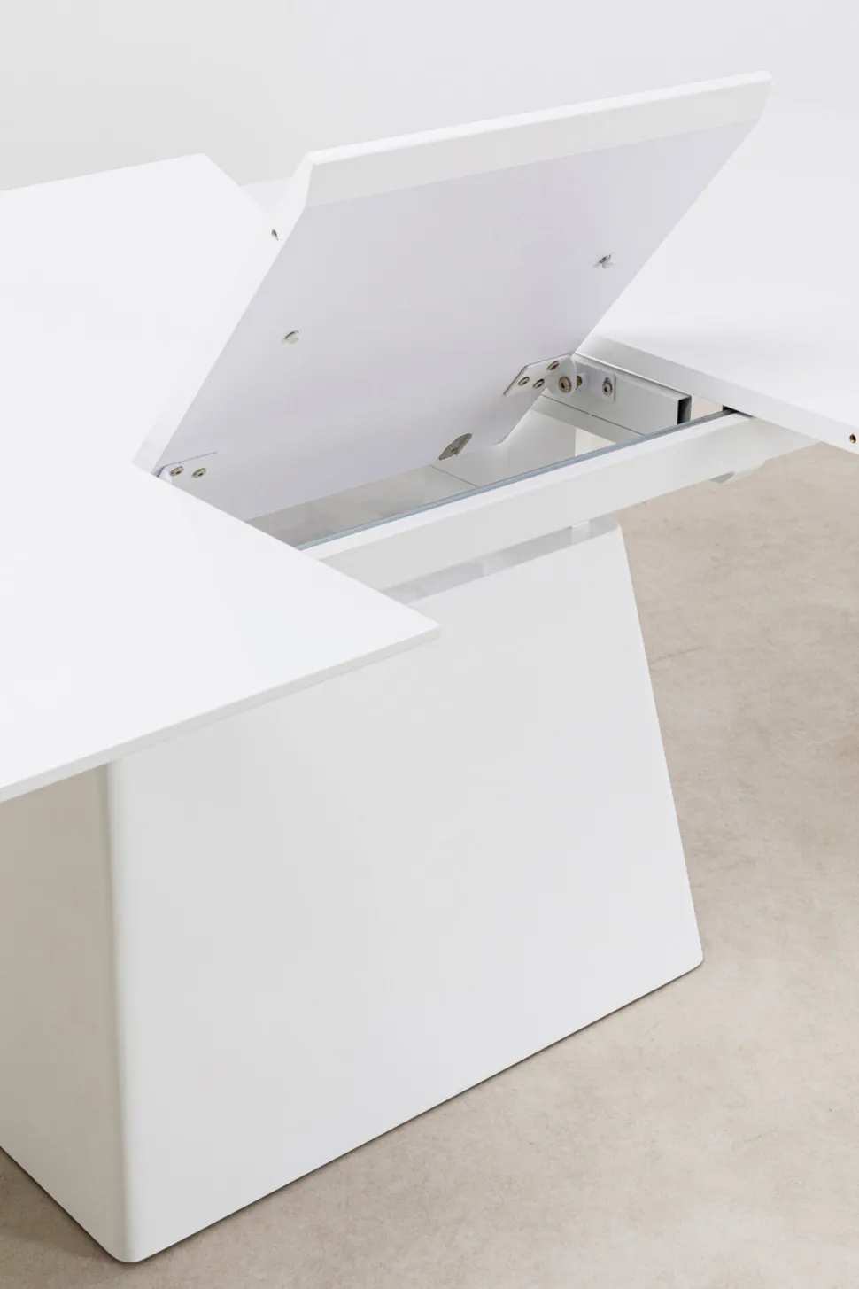 KARE Design Uitschuifbare Eettafel Benvenuto White 200(50)x110cm Cheap