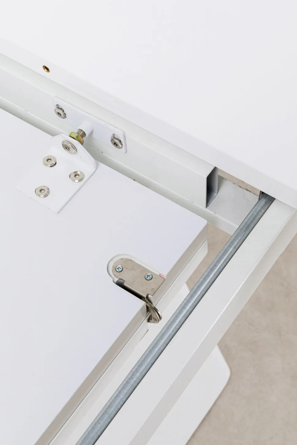 KARE Design Uitschuifbare Eettafel Benvenuto White 200(50)x110cm Cheap