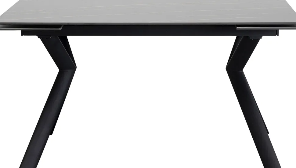 KARE Design Uitschuifbare Eettafel Xenia Black 140(30+30)x80cm Best
