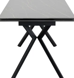 KARE Design Uitschuifbare Eettafel Xenia Black 140(30+30)x80cm Best